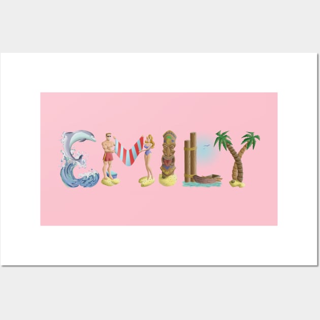 Emily Wall Art by Reading With Kids